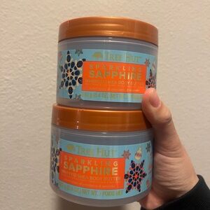 2X Tree Hut Sparkling Sapphire Whipped Shea Body Butter 8.4 oz
